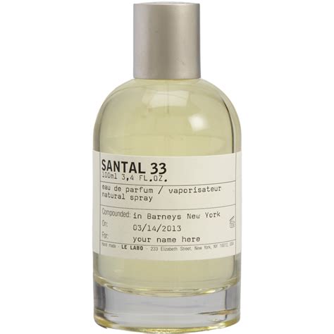 santal 33 le labo fragrantica.